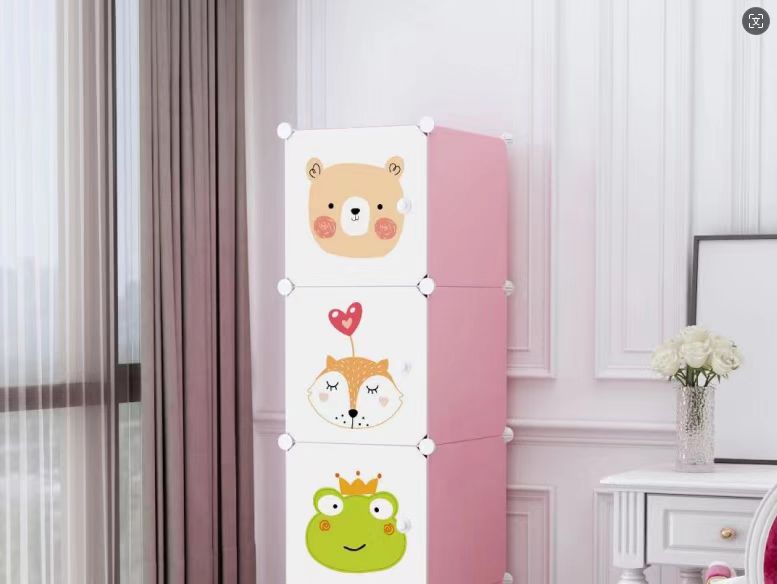 3 Cube Closet Organizers Storage Rack