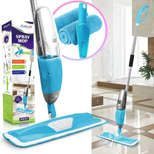 Healthy Spray Mop – Quick & Easy Floor Cleaning with Built-in Water Sprayer
