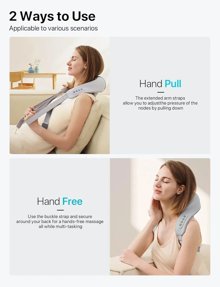 Smart Neck Massager – Relax Anytime, Anywhere!