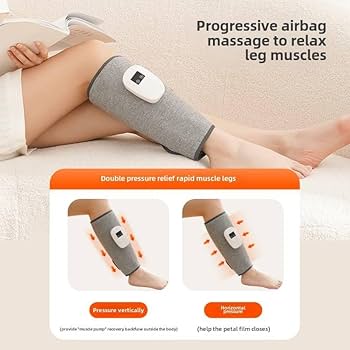 Leg Massager Heated Air Compression Calf Relaxation