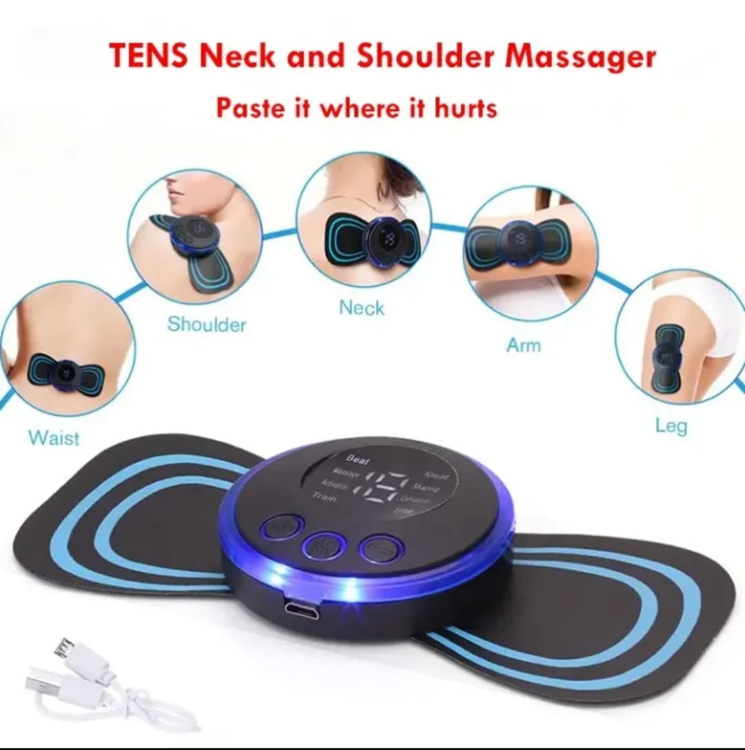 Electric EMS Cervical Back Muscle Pain Relief Mini Neck Massager