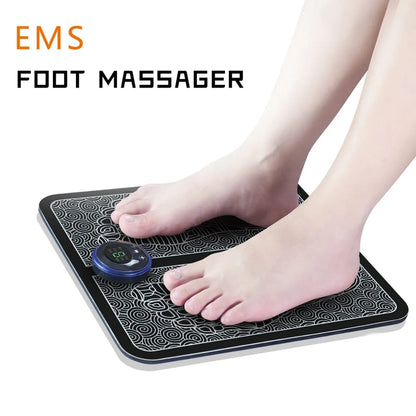 EMS Electric Foot Massager Leg Reshaping Deep Kneading Muscle Pain Relax Machine