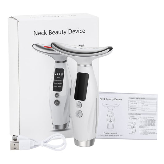 HY69 GlowLift™ Neck Beauty Device – 7-Color LED Skin Rejuvenation
