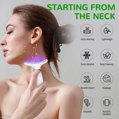 HY69 GlowLift™ Neck Beauty Device – 7-Color LED Skin Rejuvenation