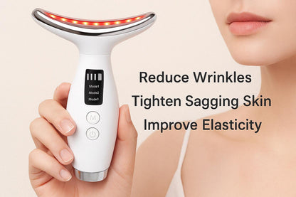HY69 GlowLift™ Neck Beauty Device – 7-Color LED Skin Rejuvenation