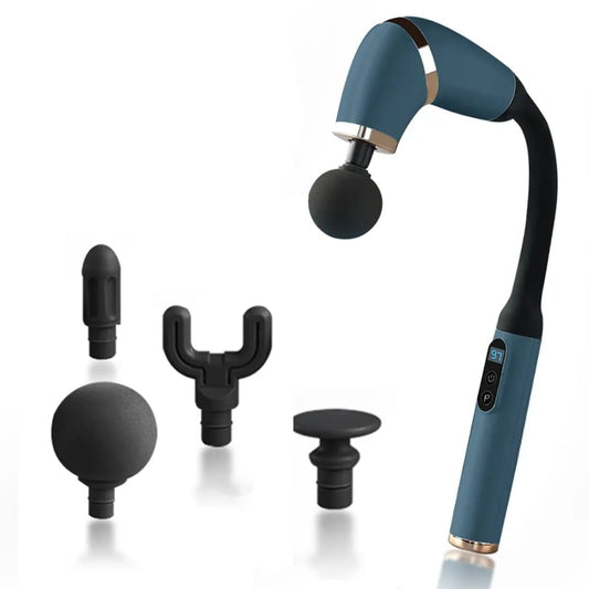 Power Pulse Pro™ Massage Gun – With Extension Handle