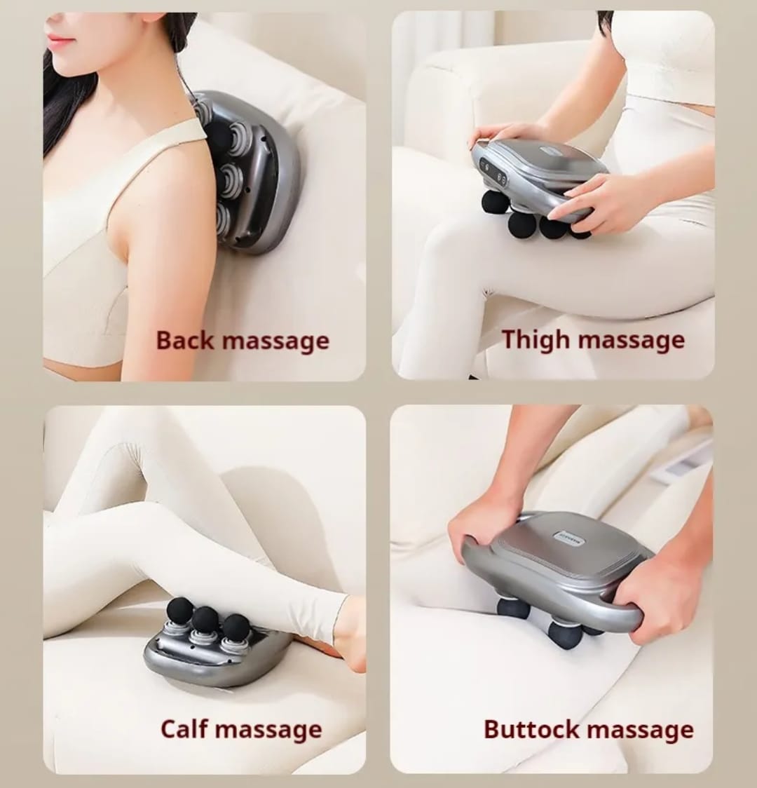 Six Head Massager